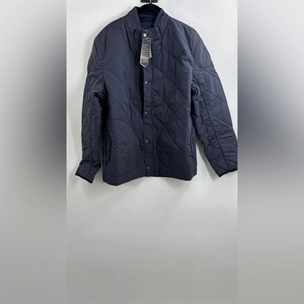 J.Crew Sussex quilted jacket with PrimaLoft® Newport Navy